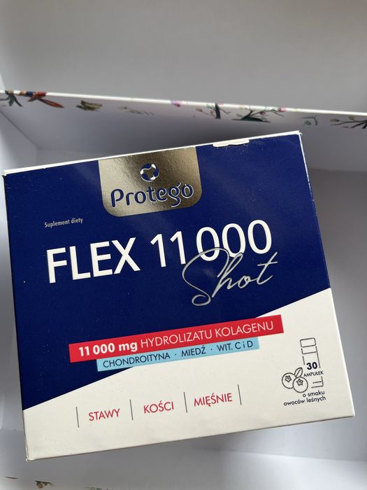 Protego Flex 11 000 Shot hydrolizat kolagenu kolagen stawy kości mięśnie