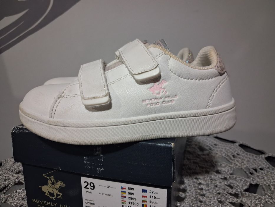 Buty sportowe dla dziewczynki rozmiar 29