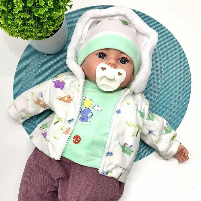 Пупс  Мій малюк м'яконабивний укр мова 42см 3 види (M 5919 I UA)