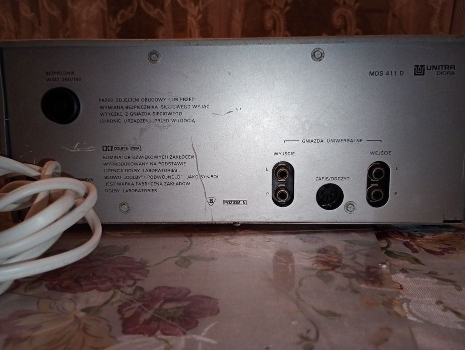 Magnetofon stereo Hi-fi UNITRA Etiuda 411D