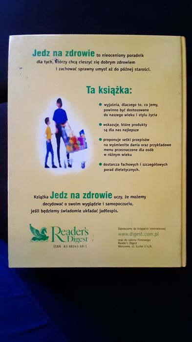 Jedz na zdrowie Reader's Digrst stan idealny