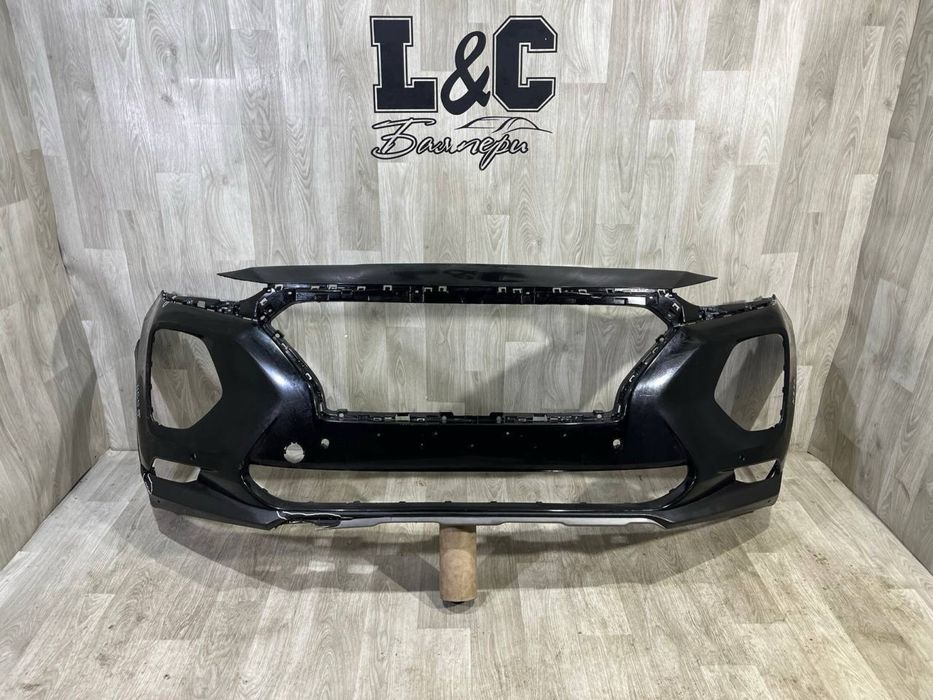 Бампер передний Hyundai Santa Fe 4 ( 2018 2019 2020 г. )