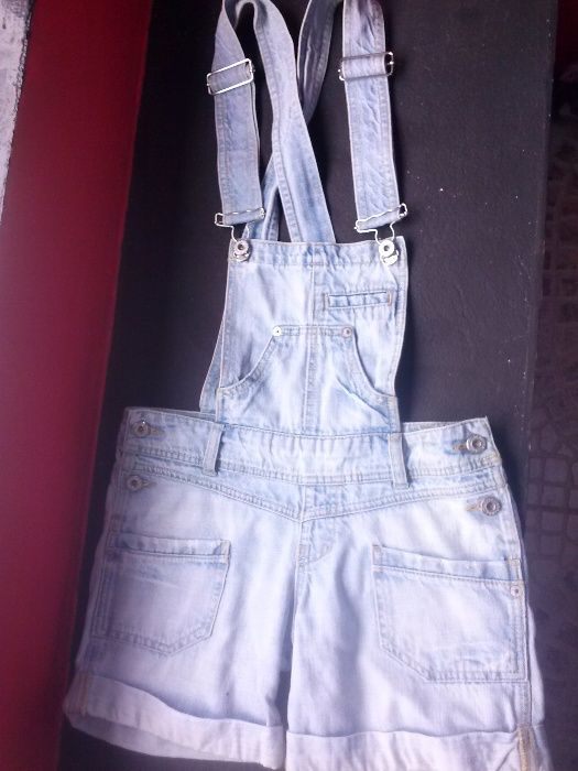 7 calções de Ganga Bershka