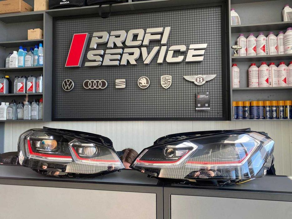 Фари Фара VW GOLF MK7 Гольф GTI ГТІ 14-16р 17-21р Оптика LED Європа