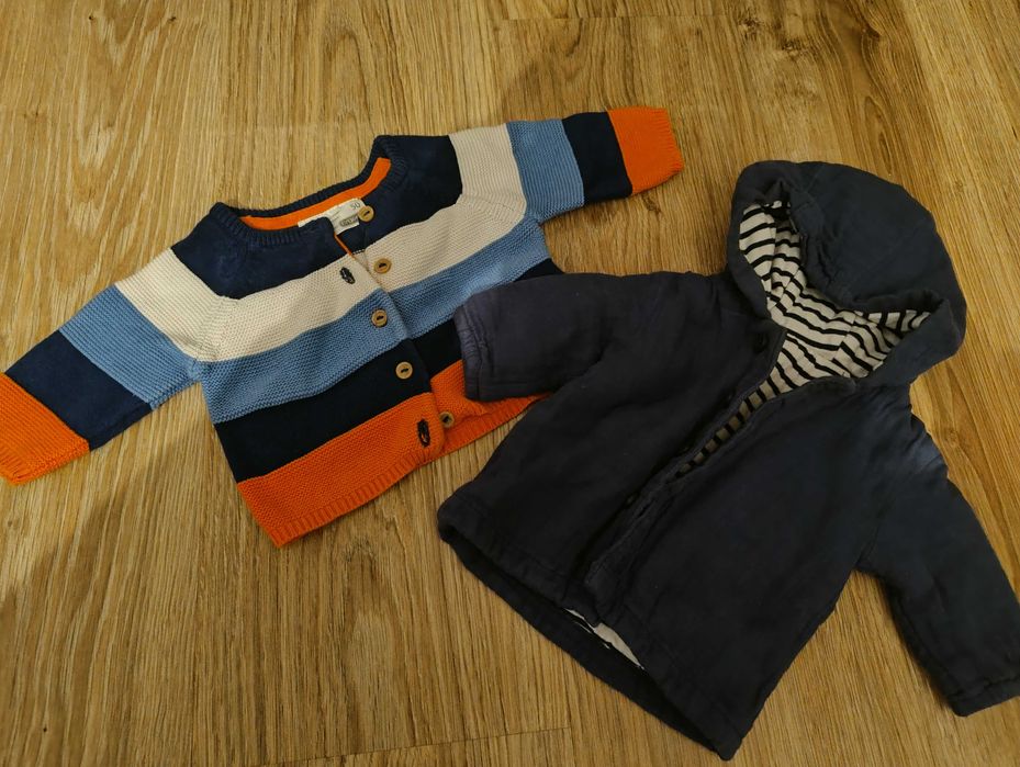 Ubranka dla niemowlaka i buciki