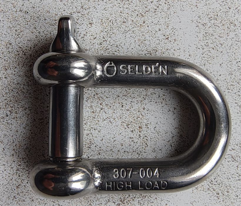 Okazja! Szekla stalowa, żeglarska, linowa Selden