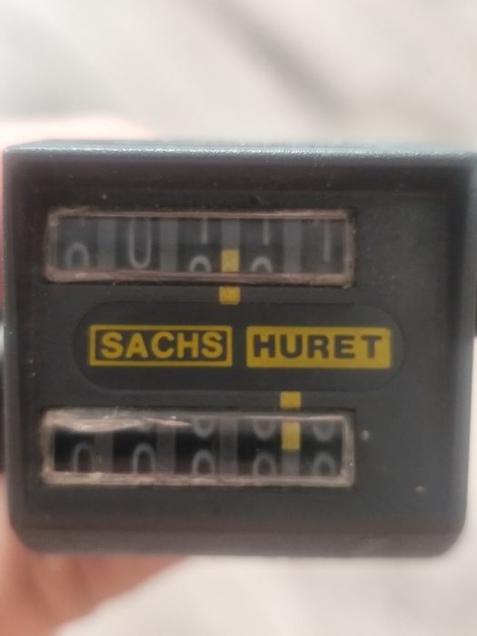Analogowy Licznik Rowerowy na oś Sachs Huret Vintage PRL