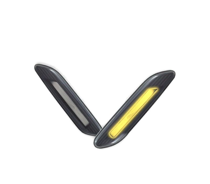 INDICADORES LATERAIS DINÂMICOS MINI COUNTRYMAN R60 10- LEDS PRETOS