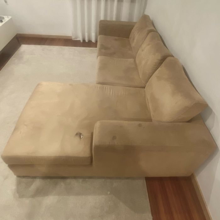 Sofá 3 lugares c/ chaise longue