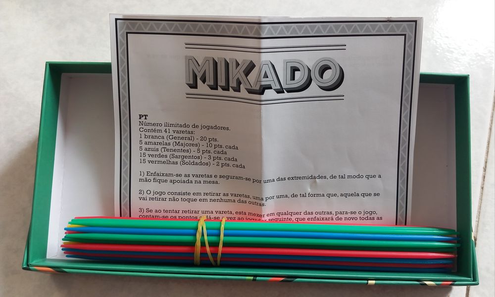 Jogo Mikado - Novo