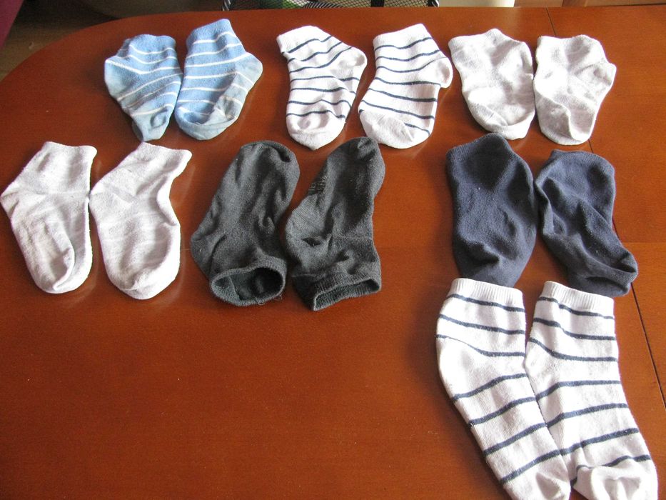 skarpety dla chłopca roz 32-33. 7 par za 3 zł