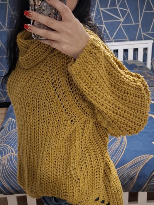 Sweter,golf oversize