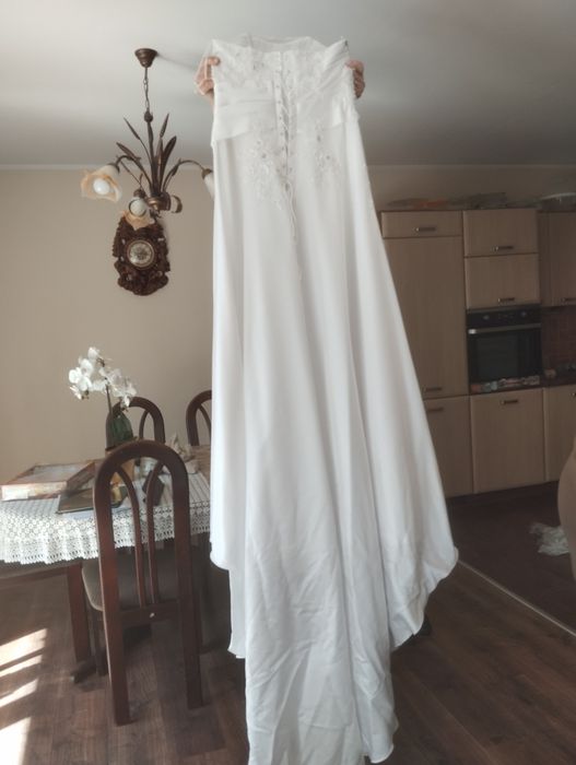 Suknia ślubna na S/M 170 wzrostu