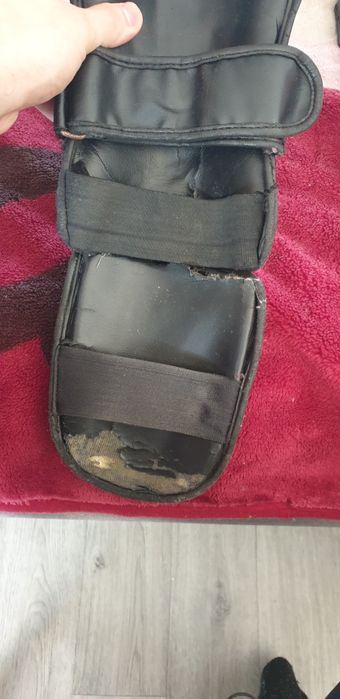 Набір броні, захист, щитки на ноги для муай-тай, кікбокс