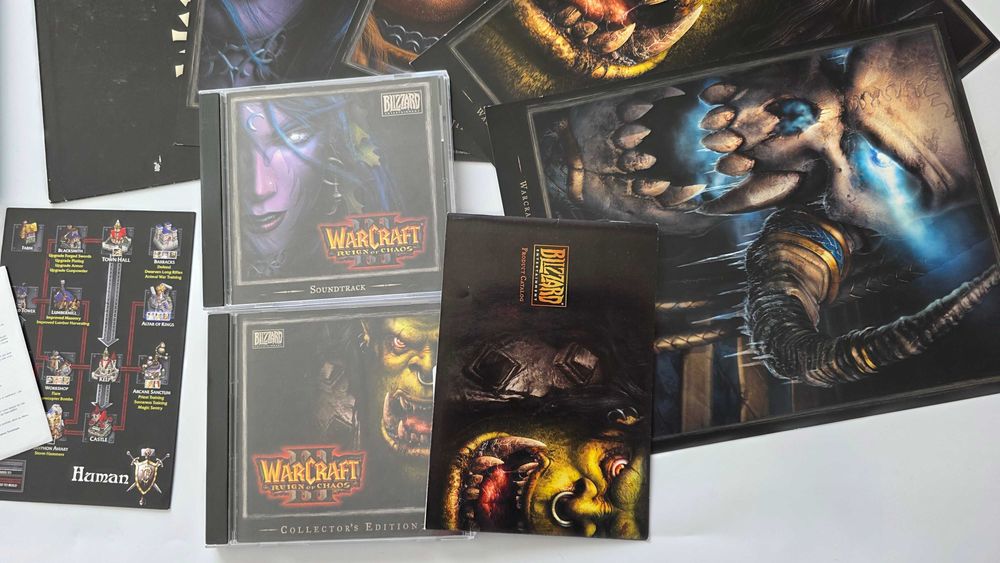 PC Warcraft III 3 Reign of Chaos Collector's Edition