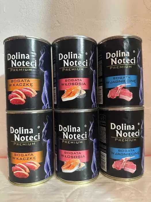 DOLINA NOTECI Premium mokra karma dla kotka 400 gram x 6 mix