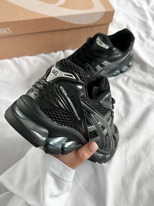 ‼️НОВІ Кросівки ASICS Gel-Kayano 14 Black Pure Silver