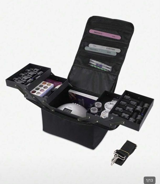 Mala para maquilhagem/unhas