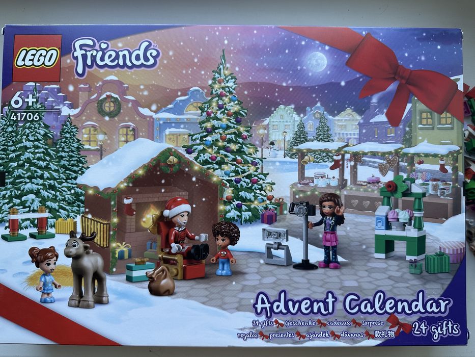 Адвент календар, Lego, Friends (не новий), 41706