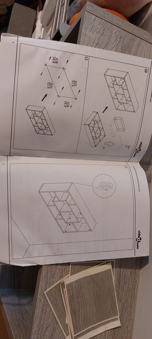 Półka ścienna, szary dąb sonoma, 85x16x52,5 cm