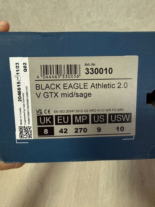 Xaix black eagle athletic 2.0