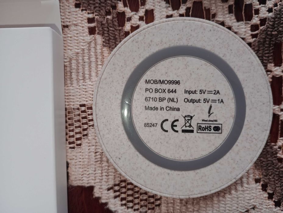 Nowa, nieużywana Ładowarka bezprzewodowa okrągła Rossmann