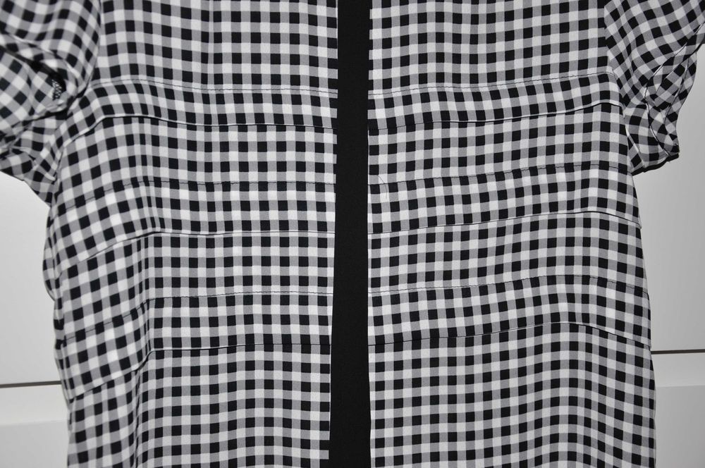 Bluzka w biało-czarną kratkę Mohito rozm. 34/XS