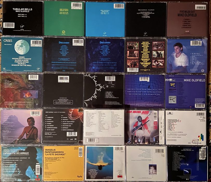 Mike Oldfield  17 CD
