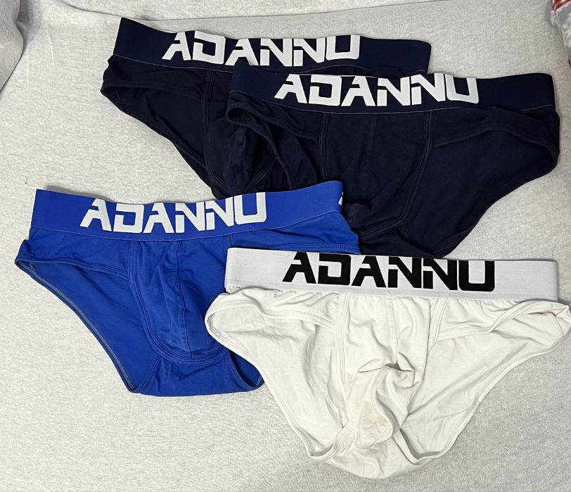 Męskie slipy bokserki boxerki adannu z dużym miejscem