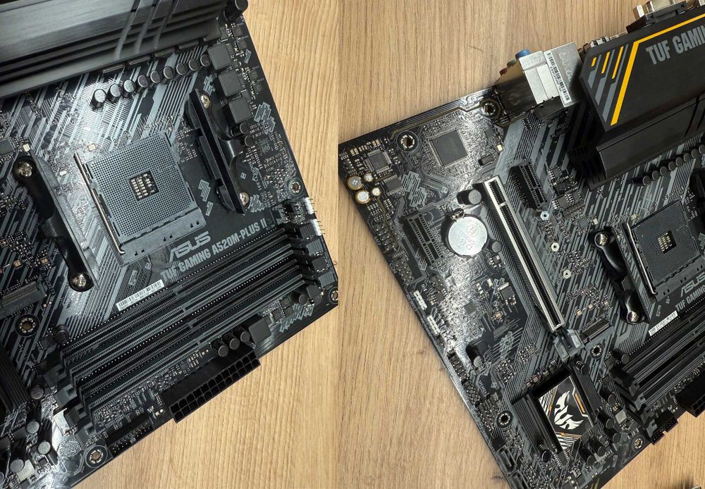MSI B450M Mortar Max + Asus TUF Gaming A520M - Plus II socket AM4