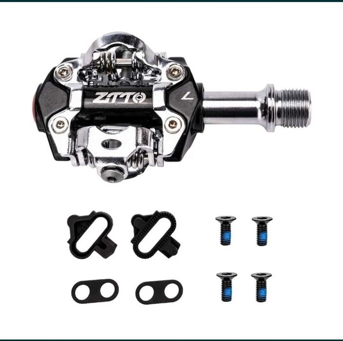 Педали Ztto PD20 lock black-silver