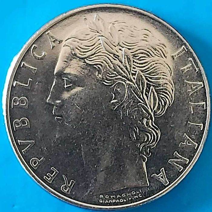 100 Liras de 1978, Republica Italiana