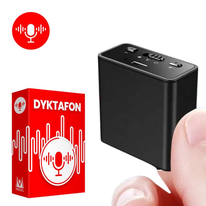 Dyktafon Szpiegowski MK-Q65 32GB z Detekcją Dźwięku VOR