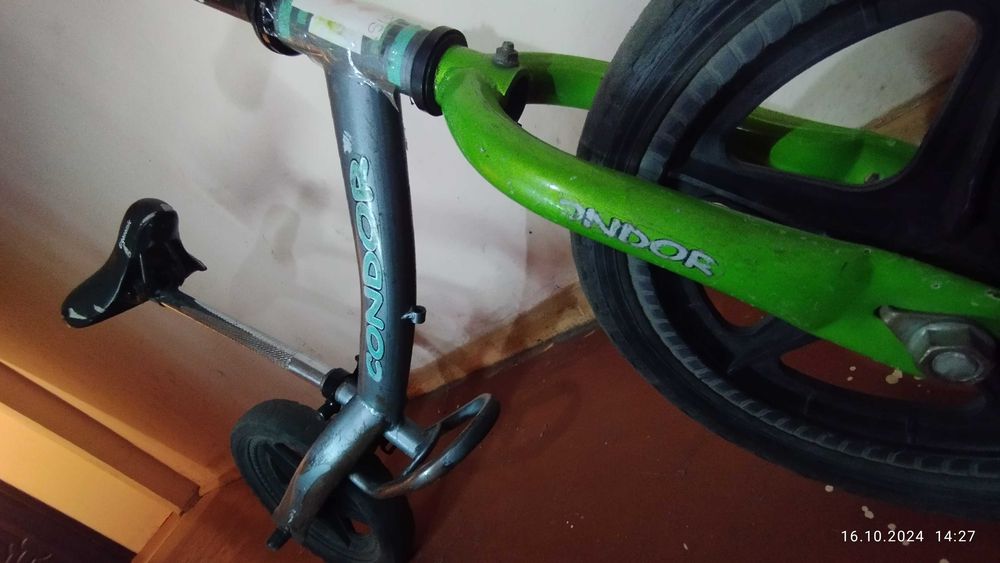 Біговел condor велобег з двома змінними трубами сидіння