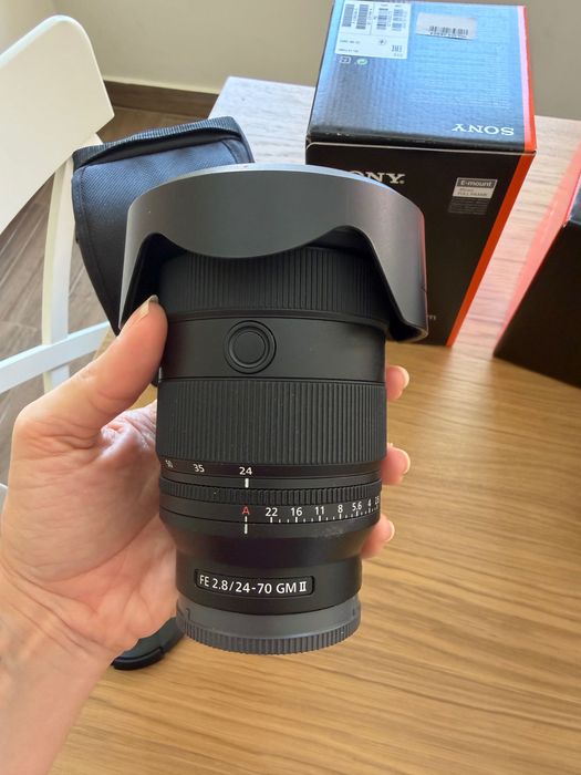 Objetiva Sony 24-70mm 2.8 GMII