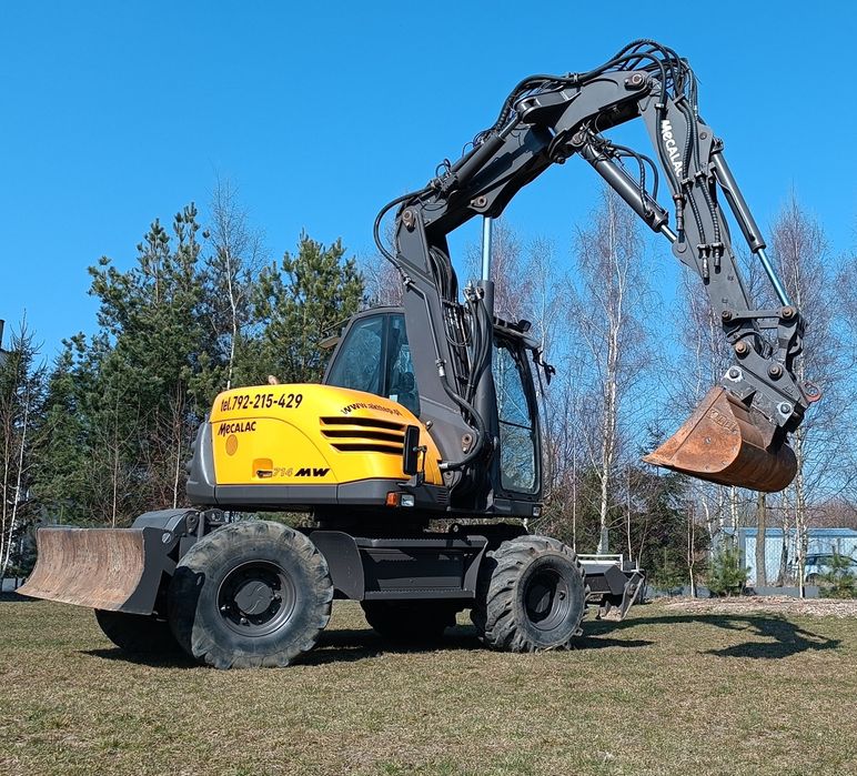 Prace ziemne, usługi koparką kołową