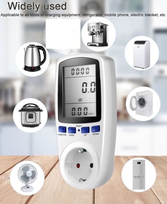 Tomada de monitorização de energia