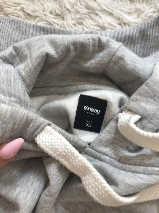 Szara bluza sinsay