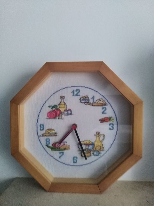 Relógio de cozinha antigo