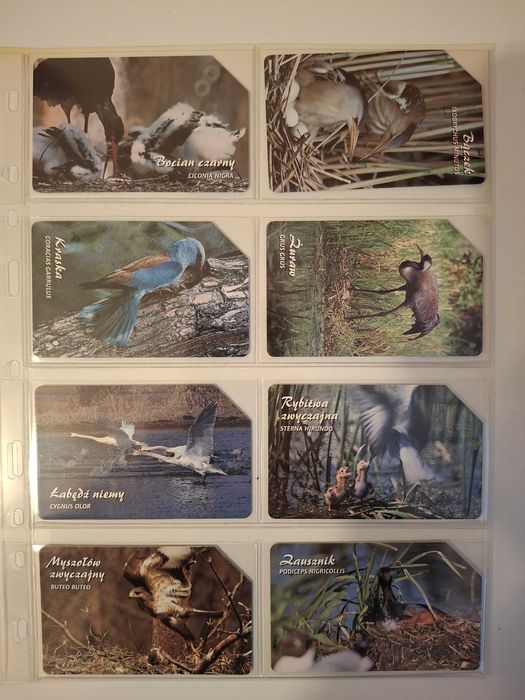 Karty telefoniczne pojedyncze puzzle kolekcje