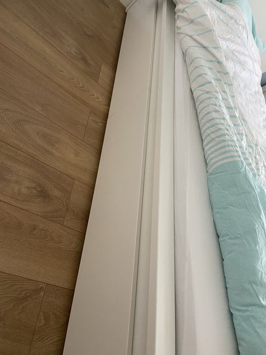 Cama de solteiro MALM IKEA branca 90 x 190 cm + colchao