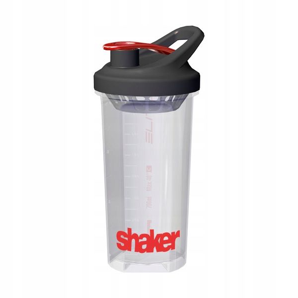 Bidon ELITE Shaker 700ml przezroczysty