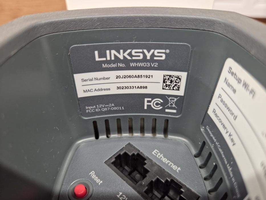 Роутер Linksys Atlas 6 /Wi-Fi 6/Mesh/2.4+5Ghz
