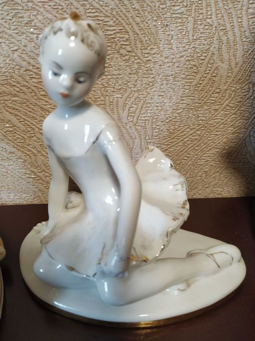 Подарок. Статуэтка.  Адажио. Несе Галя воду. ЛФЗ. Дулево. Барановка.