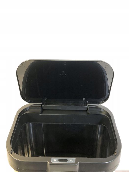 Kosz na śmieci 60L stal nierdzewna z sensorem ruchu kuchnia biuro