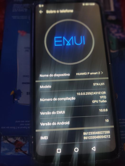 Huawei P smart Z 4gb RAM 64gb memoria