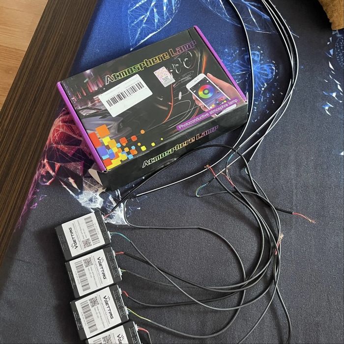 Контурна підсвітка салону Ambient Light (Чорна)