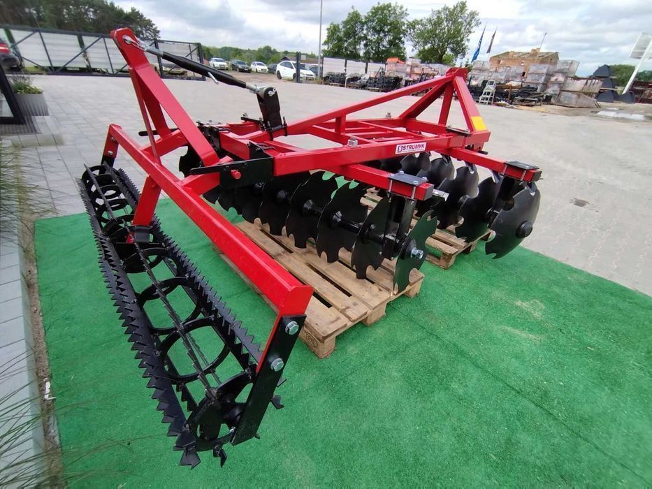 Nowa Brona Talerzowa Z Wałkiem Strunowym Talerzówka Strumyk ALFA V2 * Dostawa cała Polska * Zakup na raty * Gwarancja producenta * Dostępna od ręki!