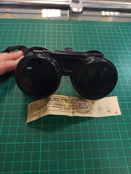 Okulary spawalnicze PRL NOWE