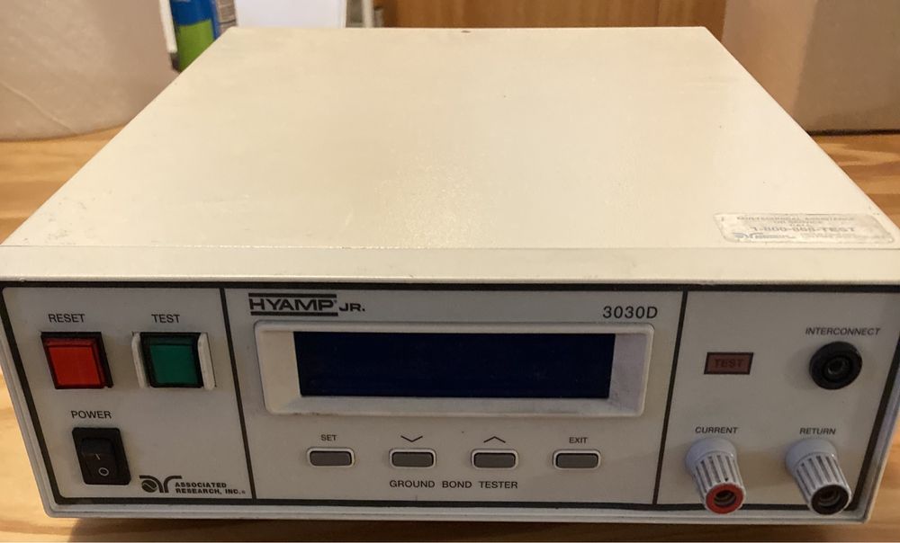 Equipamento medição quadro Eletrico